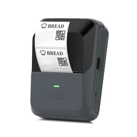 Detonger P2 - Draadloze printer - Labelmaker - Smart Labelprinter - Inclusief 1x label rol 40*30mm- Bluetooth- Thermische printer - Print breedte 20-55mm - 203dpi - 1500mAh